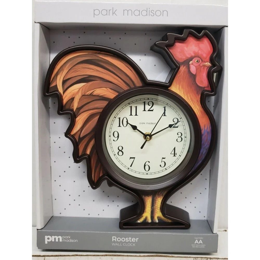 Plastic Kitchen Wall Clock, 12